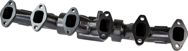 ATS Pulse Flow 3-Piece Exhaust Manifold Kit, T-4 Flange Ceramic Coated Black 1994-1998 Cummins