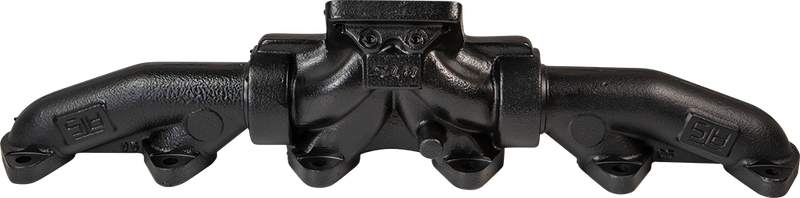 ATS Pulse Flow 3-Piece Exhaust Manifold Kit, T-4 Flange Ceramic Coated Black 1998.5-2002 Cummins