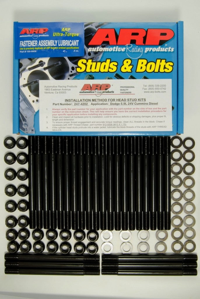 ARP 247-4202 Head Stud Kit 5.9L & 6.7L 24V Cummins (1998.5 & later)