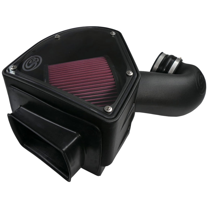 S&B 75-5090 Cold Air Intake Kit - Cotton Filter for 94-02 Dodge Cummins 5.9L